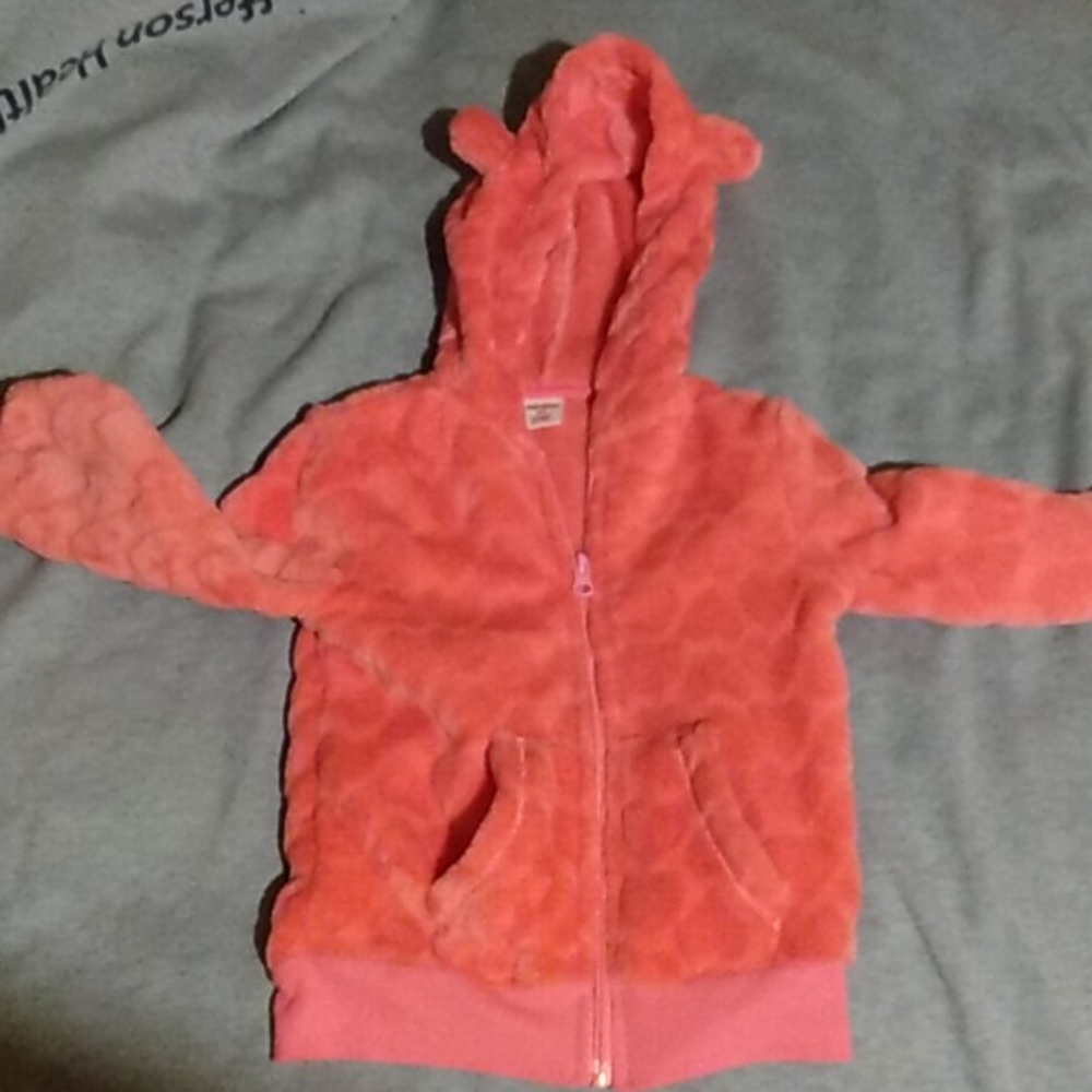Pink okie dokie hoody